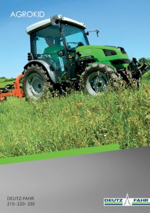 Compact Utility Tractors DEUTZ-FAHR Agrokid 230