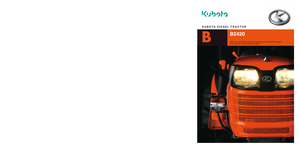 Compact Utility Tractors Kubota B 2420