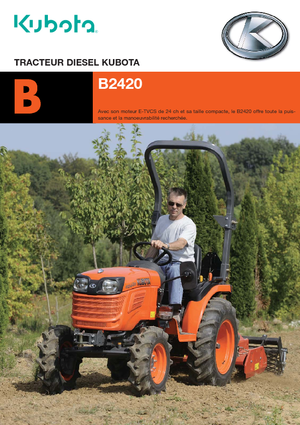 Compact Utility Tractors Kubota B 2420