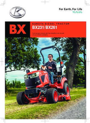 Compact Utility Tractors Kubota BX261