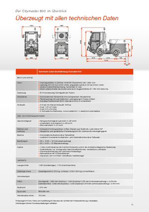 Compact Utility Tractors Hako Citymaster 600