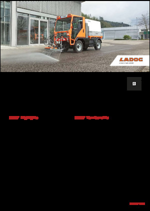 Municipal Tractors Front Hitch Ladog E 1250