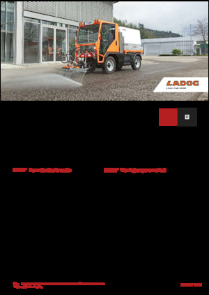 Municipal Tractors Front Hitch Ladog E 1250