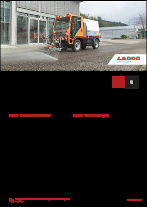 Municipal Tractors Front Hitch Ladog E 1250