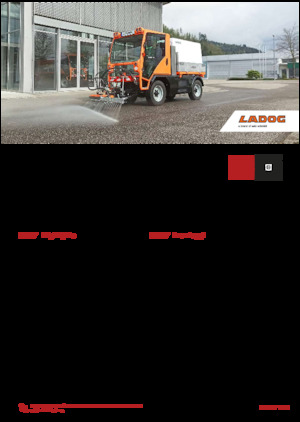 Municipal Tractors Front Hitch Ladog E 1250