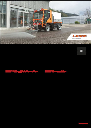 Municipal Tractors Front Hitch Ladog E 1250