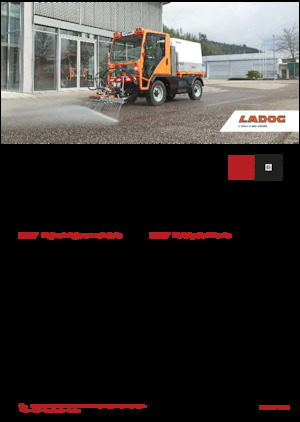Municipal Tractors Front Hitch Ladog E 1250