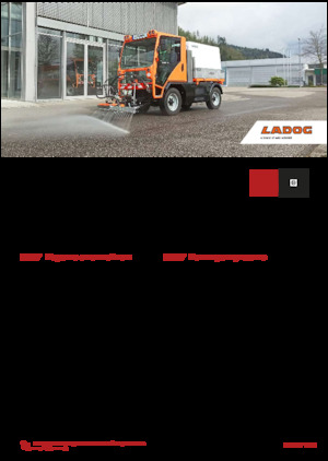 Municipal Tractors Front Hitch Ladog E 1250
