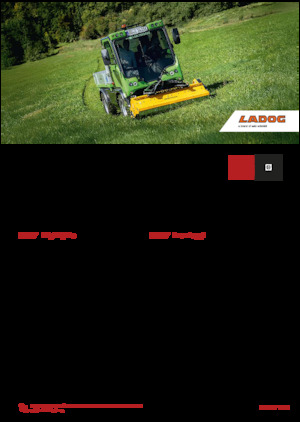 Municipal Tractors Front Hitch Ladog E 1400