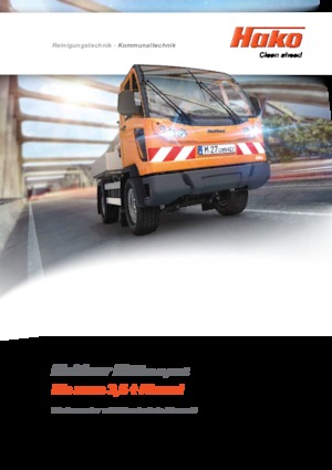 Belediye çok amaçlı araçlar dizel Multicar M 27 compact