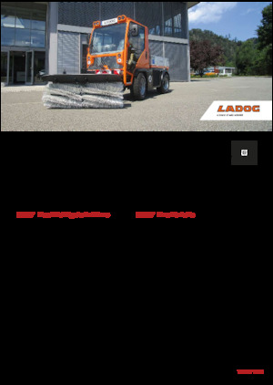 Municipal Tractors Front Hitch Ladog T 1150