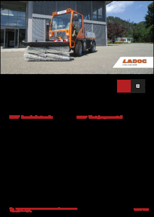 Municipal Tractors Front Hitch Ladog T 1150