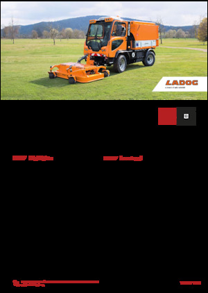 Belediye çok amaçlı araçlar dizel Ladog T 1400