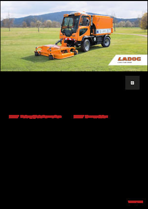 Municipal Tractors Front Hitch Ladog T 1400