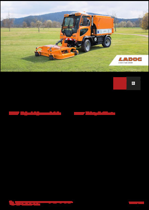 Belediye çok amaçlı araçlar dizel Ladog T 1400