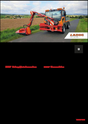 Municipal Tractors Front Hitch Ladog T 1700