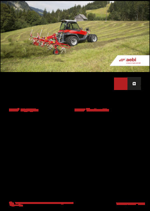 Municipal Tractors Front Hitch Aebi TT 241+