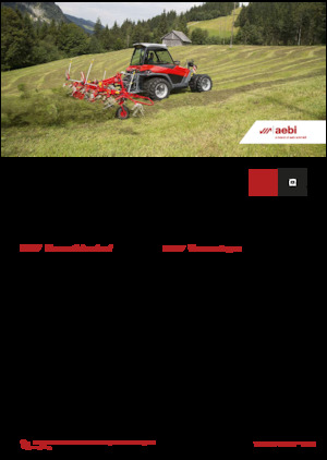 Municipal Tractors Front Hitch Aebi TT 241+