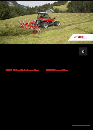 Municipal Tractors Front Hitch Aebi TT 241+