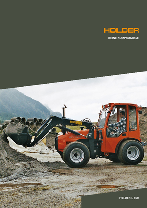 Belediye traktörleri Holder L 560