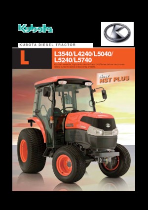Compact Utility Tractors Kubota L 4240 D