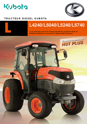 Compact Utility Tractors Kubota L 4240 D