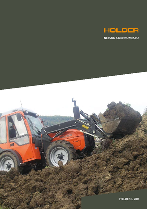 Belediye traktörleri Holder L 780