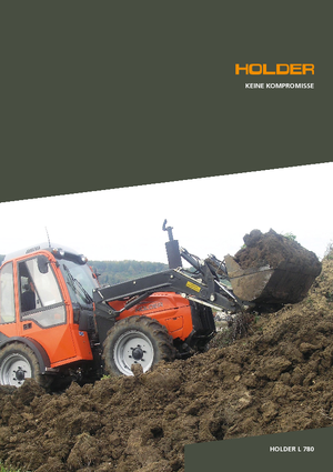 Belediye traktörleri Holder L 780