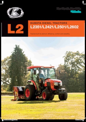 Compact Utility Tractors Kubota L2501 DHW