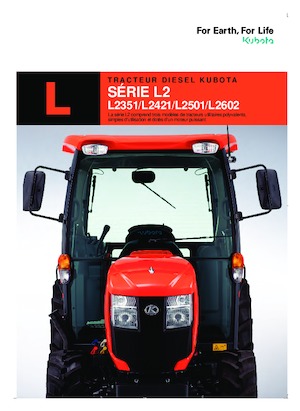 Compact Utility Tractors Kubota L2501 DHW