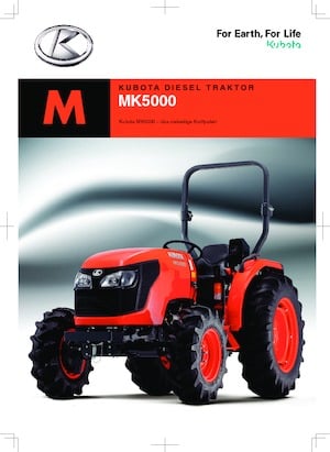 Belediye traktörleri Kubota MK 5000