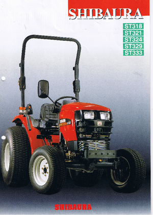 Compact Utility Tractors Shibaura ST 329 M