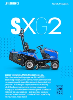 Riding Lawn Mowers and Garden Tractors Iseki SXG 216