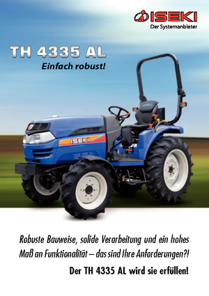 Belediye traktörleri Iseki TH 4335