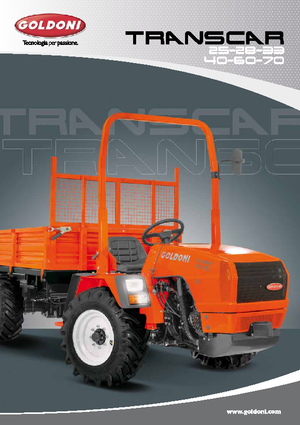 Compact Utility Tractors Goldoni Transcar 25 RS