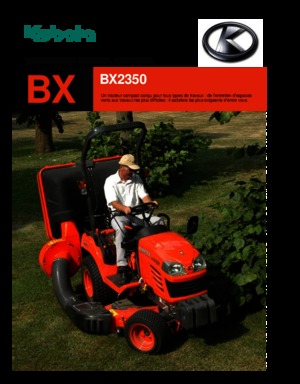 Compact Utility Tractors Kubota BX2350 D