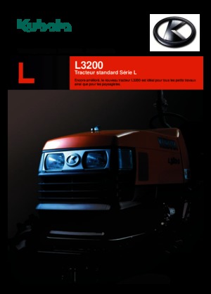 Compact Utility Tractors Kubota L 3200