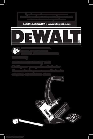 Çivi Zımbaları DEWALT DWMIIIFS