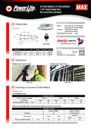 Çivi Zımbaları MAX USA CORP. HN25C