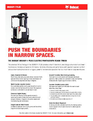 Narrow Aisle Forklifts VNA Bobcat BR20SP-7 Plus