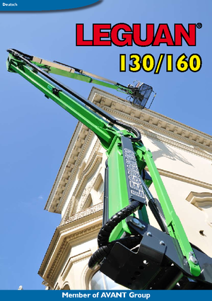 Wheeled Articulating Boom Lifts Avant Tecno Leguan 130-2