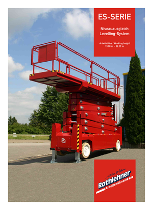 Wheeled scissor lifts PB PB S171-12ES