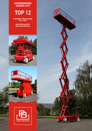 Wheeled scissor lifts PB PB S171-12ES