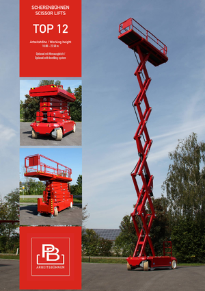 Wheeled scissor lifts PB PB S225-12ES