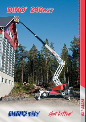 Wheeled Articulating Boom Lifts Dino Lift Rhino 240 RXT