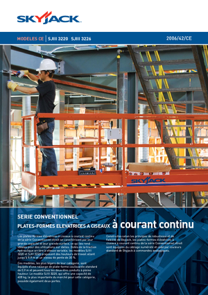 Wheeled scissor lifts Skyjack SJ III 3226 M