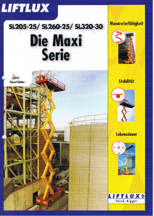 Wheeled scissor lifts Liftlux SL 205-25