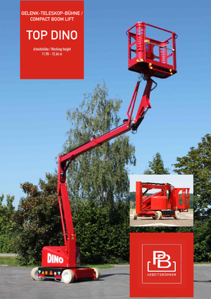 Tekerlekli Mafsall Bomlu Asansörler PB Topdino 121 II