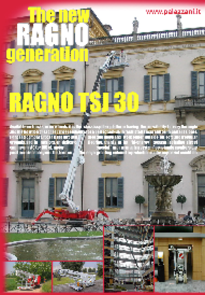 Wheeled Telescopic Boom Lifts Palazzani TSJ 30