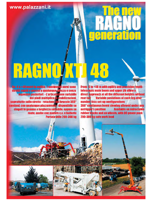 Wheeled Telescopic Boom Lifts Palazzani XTJ 48 R